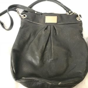 Grey Marc Jacobs hobo bag